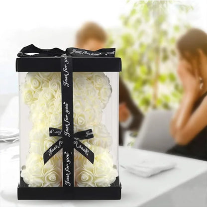 Różany Miś – idealny prezent na Walentynki 🌹